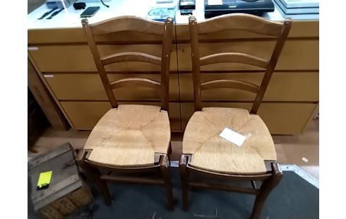 CHAISE PAILLEE RUSTIQUE