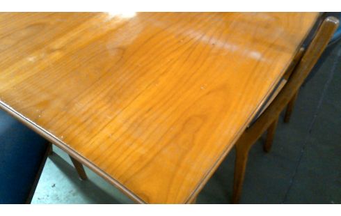 ESSTISCH IM VINTAGE-STIL, , 6 STÜHLE LÄNGLICH