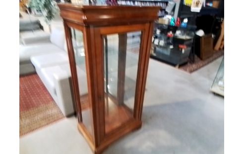 VITRINE MERISIER 1P VITREE