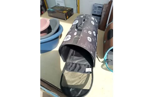 SAC DE TRANSPORT RIGIDE NOIR GM