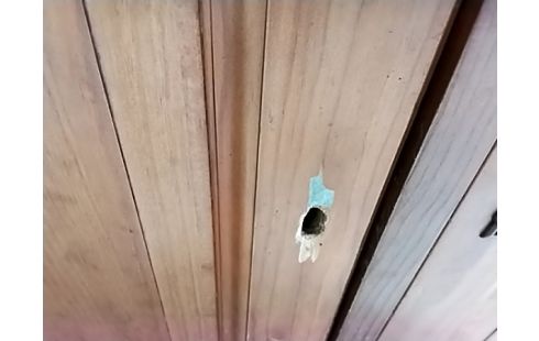 VAISSELIER ST PIN MASSIF + CLEF  SERRURE HS