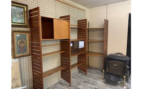 WANDREK “Ladderax” Modular Shelving by Robert Heal for Staples