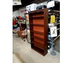 ETAGERE BIBLIOTHEQUE STYLE CHÊNE FONCÉ