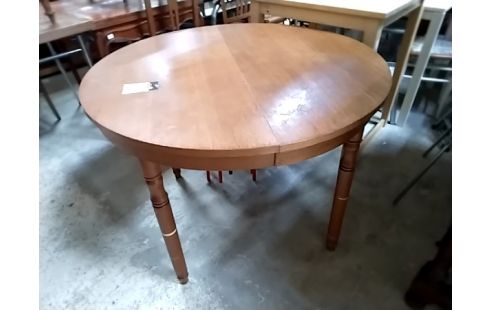 TABLE DE CUISINE RONDE 1 ALLONGE INTERIEUR