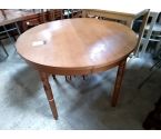 TABLE DE CUISINE RONDE 1 ALLONGE INTERIEUR