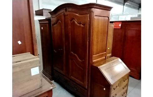 ARMOIRE 2 PORTES/1 TIROIR + CLÉ