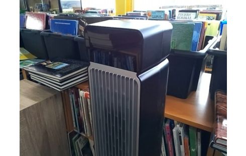 VENTILATEUR COLONNE EZIFY NOIR SANS TELECOMMANDE (TEST OKAY)