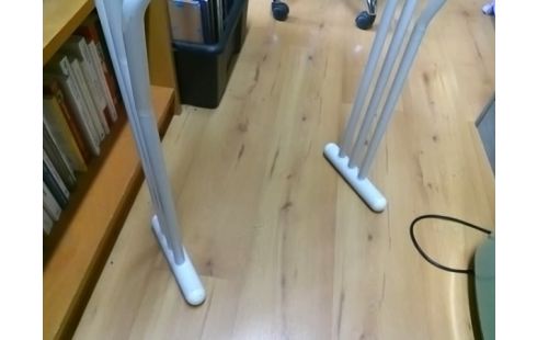 PORTE SERVIETTE TRIPLE BLANC