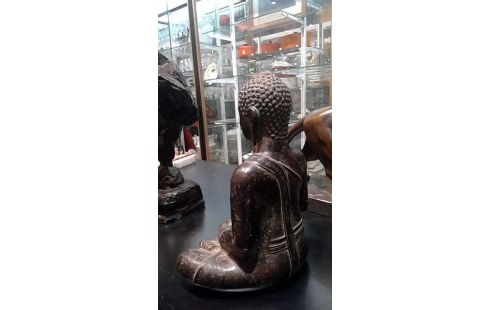 STATUE BOUDDHA EN  BRONZE