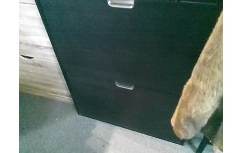 MEUBLE A CHAUSSURES NOIR 3T