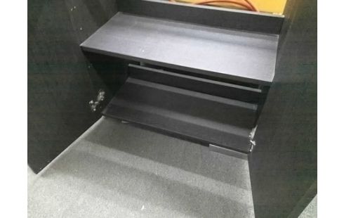 MEUBLE SOUS EVIER 2P NOIR