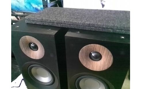 ENCEINTES JAMO S 803 NOIR3 (AVEC CABLES)