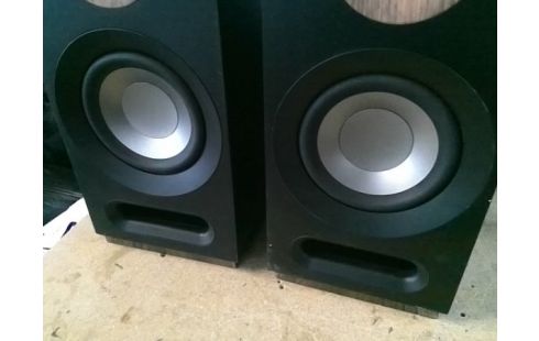 ENCEINTES JAMO S 803 NOIR3 (AVEC CABLES)