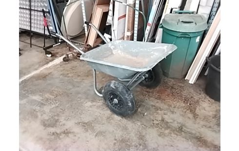 BROUETTE 2 ROUES 100 LITRES GALVA