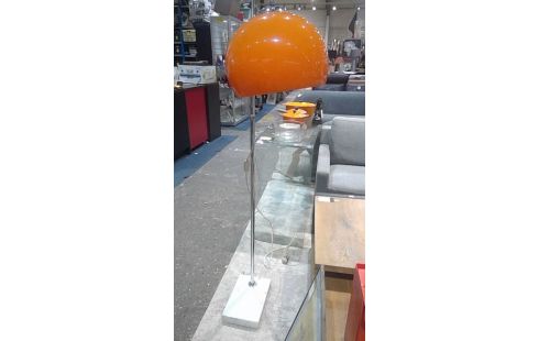 LAMPADAIRE VINTAGE ABAT JOUR ORANGE