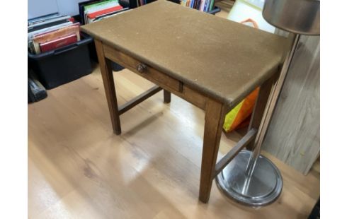 TABLE BASSE 1 TIROIR DESSUS VELOURS