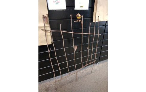 DECORATION GRILLE OISEAU