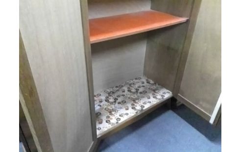 ARMOIRE 2P (AVEC 2 ETAGERES)