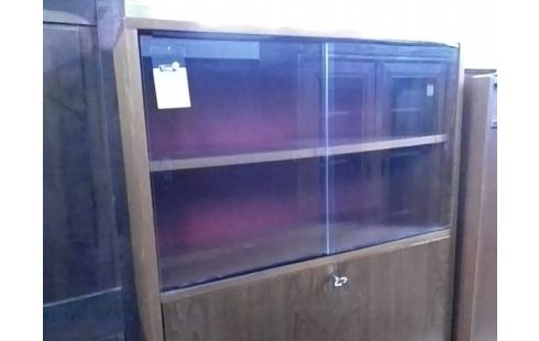 SECRETAIRE 2 CORPS AVEC VITRES