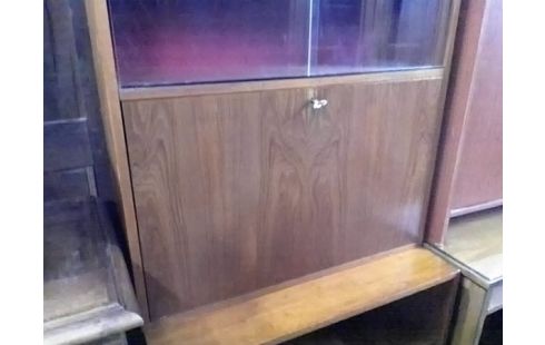 SECRETAIRE 2 CORPS AVEC VITRES