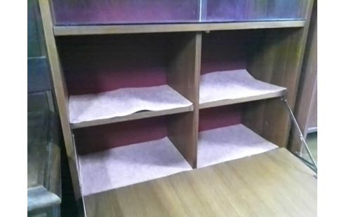 SECRETAIRE 2 CORPS AVEC VITRES