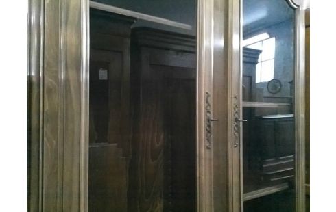 BIBLIOTHEQUE 2 CORPS 2P VITREES 2P BOIS