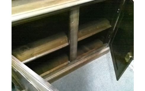 BIBLIOTHEQUE 2 CORPS 2P VITREES 2P BOIS