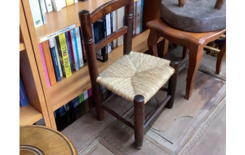 CHAISE ENFANT PAILLEE