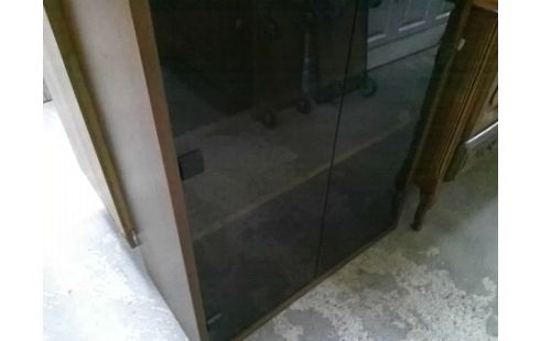 VITRINE 2P AVEC ETAGERES