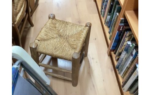 TABOURET PAILLE