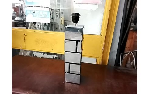 LAMPE DECO CHROMÉE VINTAGE