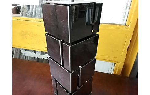 LAMPE DECO CHROMÉE VINTAGE