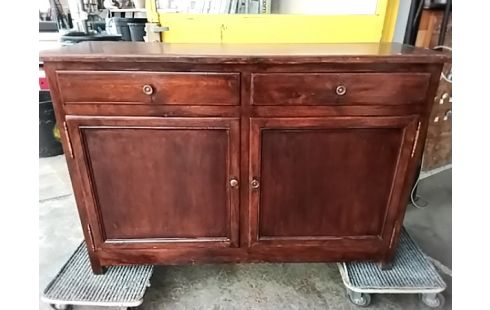 BUFFET BAS BOIS FONCÉ P 2 T