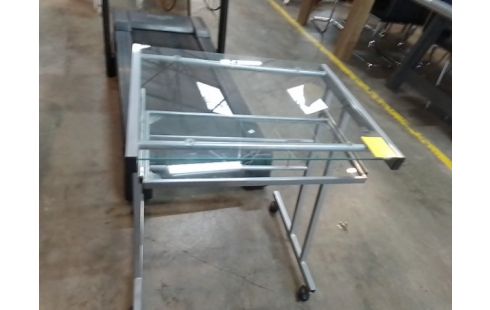 BUREAU VERRE ETMETAL