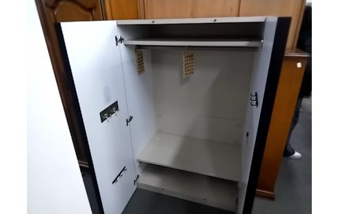 PENDERIE 2 PORTES BLANCHE