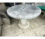 TABLE EXTERIEURE CIMENT BETON