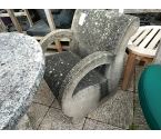 FAUTEUIL EXTRERIEUR CIMENT BETON