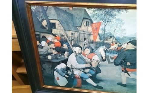 CADRE REPRODUCTION BRUEGHEL