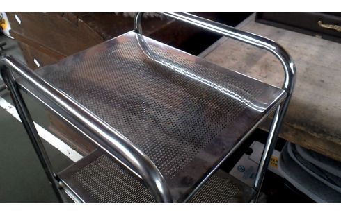 KARREN CHROM 3 SCHUBLADEN PVC