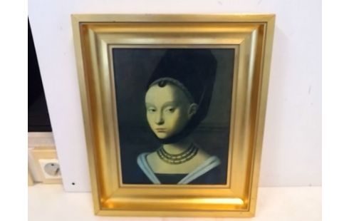 CADRE FEMME DE PETRUS CHRISTUS REPRODUCTION