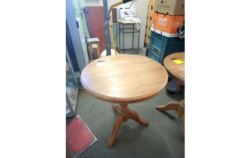 GUERIDON BOIS EXOTIQUE TRIPODE