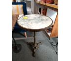 TABLE BISTROT MARBRE