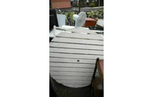 GARTENTISCH, , HOLZ WEISS