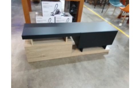 MEUBLE TV MELAMINE 2 PORTES