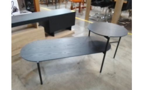 TABLE BASSE METAL 2 NIVEAUX