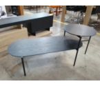 TABLE BASSE METAL 2 NIVEAUX