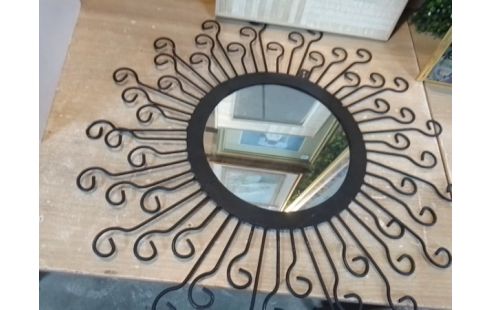 MIROIR FER ROND