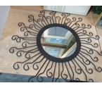 MIROIR FER ROND