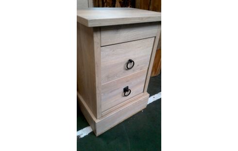 NACHTTISCH DAS STÜCK 2 SCHUBLADEN, , HOLZ LOOK