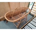 BERCEAU ROTIN VINTAGE A RESTAURER